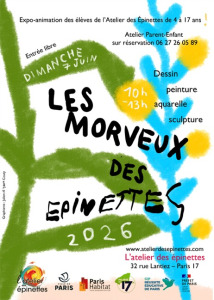 Expo-Animation des élèves de l’Atelier des Epinettes de 4 à 17 ans